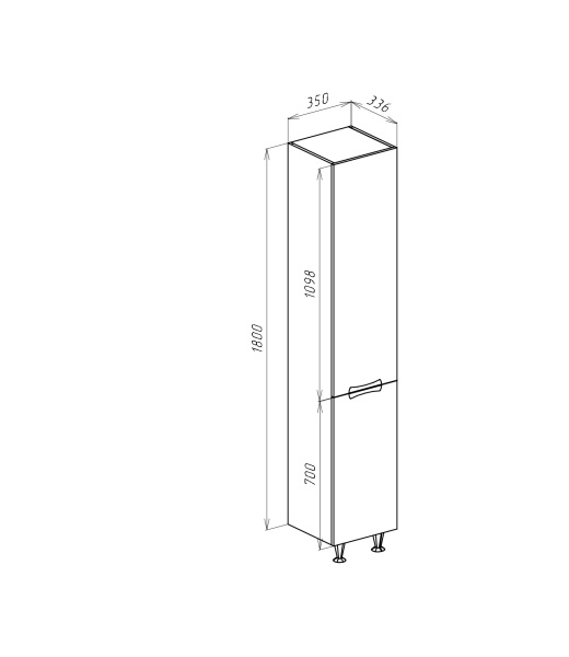 Пенал Bellezza Лагуна 35 4622107001030
